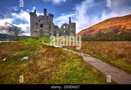 Kilchurn Castle (KC1) Stockfoto