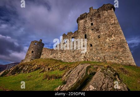 Kilchurn Castle (KC1) Stockfoto