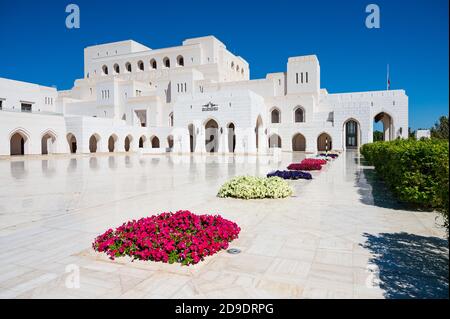 Sultanat Oman, Maskat: Das Königliche Opernhaus Stockfoto