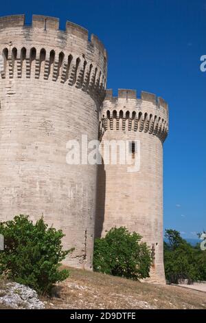 Geographie / Reisen, Frankreich, Languedoc-Roussillon, Villeneuve-les-Avignon, Fort St-André in Villeneuve-, Additional-Rights-Clearance-Info-not-available Stockfoto