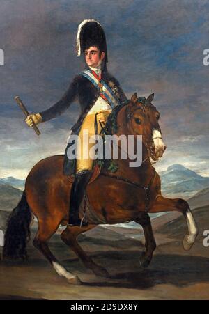 Ferdinand VII. König von Spanien - Fernando VII. König von Spanien Francisco José de Goya y Lucientes 1746 – 1828 Spanien, Spanisch, Stockfoto