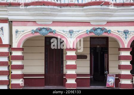 Kuba, Holguin, Café im Stadtzentrum Stockfoto