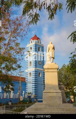 Kuba, Sancti Spiritus, Sancti Spiritus, Iglesia Parroquial Mayor del Espiritu Santo - (Pfarrkirche des Heiligen Spiritus) Stockfoto