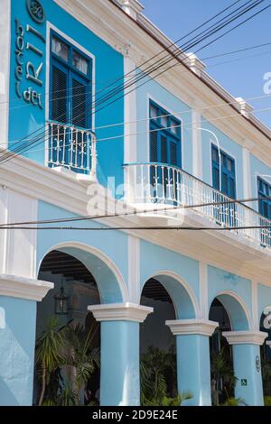 Kuba, Sancti Spiritus, Sancti Spiritus, Hostal Del Rijo - ein Boutique-Hotel Stockfoto