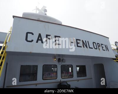 Die Fähre von Lewes nach Cape May. Stockfoto