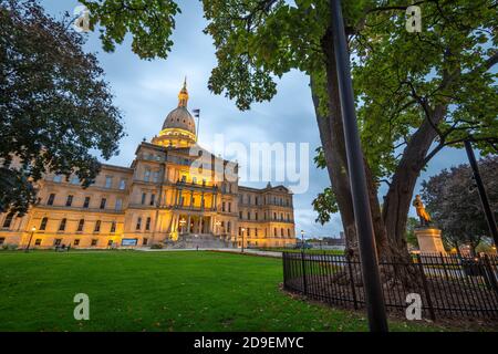 Lansing, Michigan, USA im State Capitol. Stockfoto