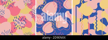 vektor abstrakt modernen Hintergrund. Nahtlose Muster Stock Vektor