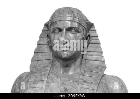 Ägypten Statue von Ramses dem Großen Stockfoto