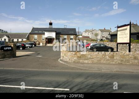 Kirkoswald, Whisky Experience, Ayrshire, Schottland, Großbritannien. Sie befindet sich in der alten Dorfschule in Kirkoswald, weniger als eine Stunde südlich von Glasgow. Stockfoto