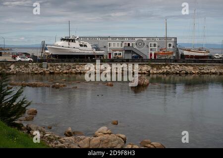 Monterey Canning Company in Fishermen's Wharf Stockfoto