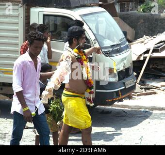 Thaipusam Religiöse Zeremonie - Mumbai Indien Stockfoto