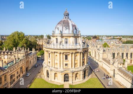 Oxford University Oxford Radcliffe Kamera Radcliffe Square Oxford Oxfordshire England Großbritannien GB Europa Stockfoto