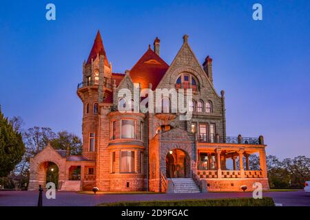 Craigdarroch Castle, National Historic Site, Victoria, British Columbia, Kanada Stockfoto