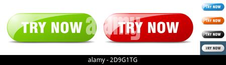 Taste. Taste. Taste drücken Stock Vektor