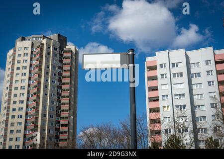 Städtisches Hochhaus in berlin Stockfoto