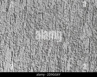 Wand, Strukturiert, Abstracts, Hintergründe. Foto einer strukturierten weißen Wand. In Brasilien ist sie als Graffiti-Wand bekannt. Stockfoto