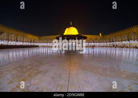 Der Tradition nach wurde der ursprüngliche Standort von einem Vogel ausgewählt. AMR ibn al-as, im Auftrag des Kalifen Umar, war der arabische General, der Ägypten befreite Stockfoto