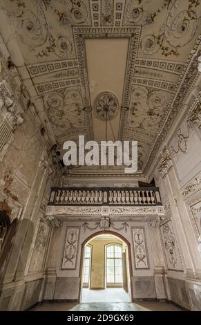 Pałac w Bożkowie / Château de Bozkow / Schloss Bozkow Stockfoto