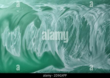 Schmutzige Tafel als Hintergrund, Nahaufnahme Stockfoto