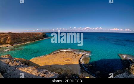 Der berühmteste Strand in Matruh ist Ageeba. In der Tat beginnt es weltweit auf dem gleichen Niveau wie Naama Bay in Sharm El Sheikh anerkannt zu werden. Das ist es Stockfoto