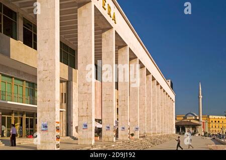 Skanderbeg-Platz, Tirana, Albanien Stockfoto