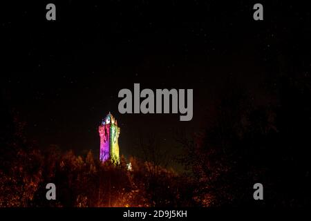 The National Wallace Monument, Stirling, Schottland, Großbritannien Stockfoto