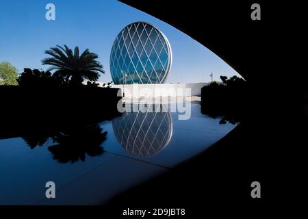 Hauptsitz Von Aldar, Abu Dhabi Stockfoto