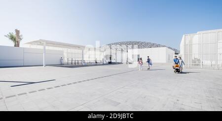 Louvre Abu Dhabi Stockfoto