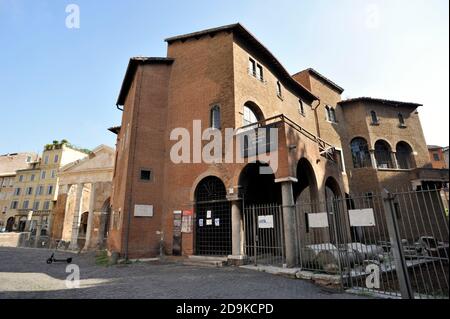 Shoah Museum, Jüdisches Ghetto, Rom, Italien Stockfoto