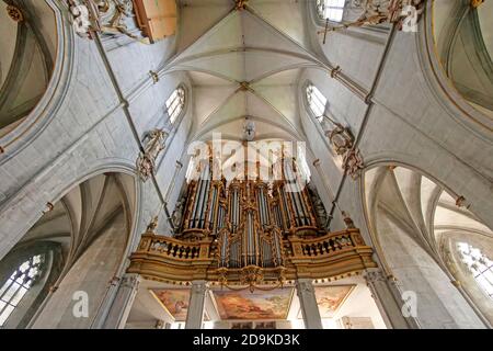 Minsterkirche in Schloss Salem am Bodensee, Baden-Württemberg, Deutschland Stockfoto