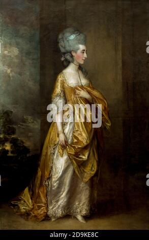 Frau Grace Dalrymple Elliott, Thomas Gainsborough, 1778, Metropolitan Museum of Art, Manhattan, New York City, USA, Nordamerika Stockfoto