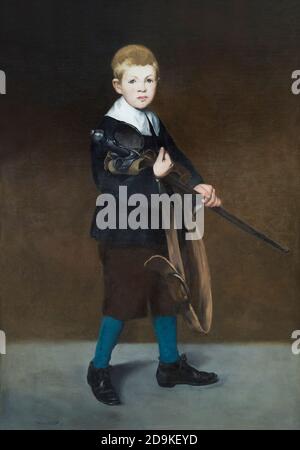 Boy with a Sword, Edouard Manet, 1861, Metropolitan Museum of Art, Manhattan, New York City, USA, Nordamerika Stockfoto
