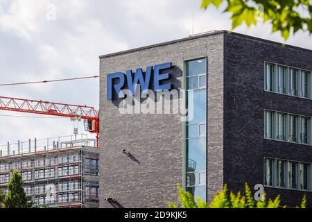 RWE-Zentrale, neuer Campus in Altenessen, Essen, Ruhrgebiet, Nordrhein-Westfalen, Deutschland Stockfoto