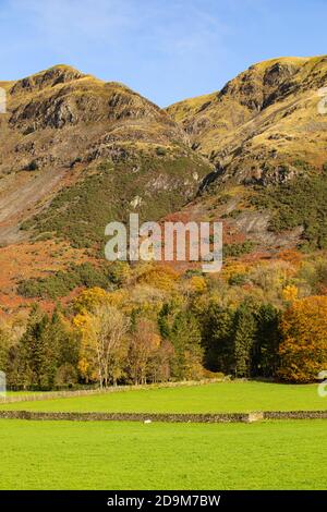 Bram Crag Lake District Stockfoto