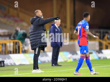 Nuno Espirito Santo der Manager der Wolverhampton Wanderers am Rande Stockfoto