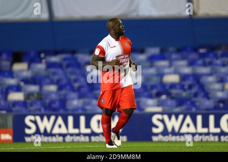 Adebayo Akinfenwa (20) von Wycombe Wanderers Stockfoto