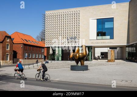 Münster, Nordrhein-Westfalen, Deutschland, LWL Museum für Kunst und Kultur. Stockfoto