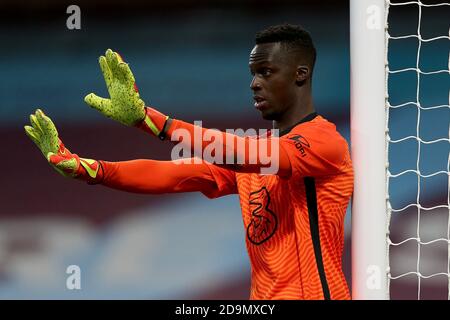 BURNLEY, ENGLAND. 31. OKTOBER Chelsea Torwart Édouard Mendy während des Premier League-Spiels zwischen Burnley und Chelsea in Turf Moor, Burnley am Samstag, 31. Oktober 2020. (Quelle: Tim Markland, Mi News) Stockfoto