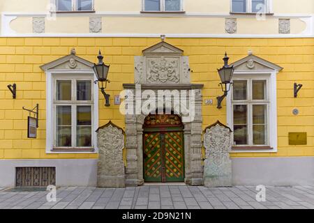 Haus der Mitesser, Tallinn, Estland Stockfoto
