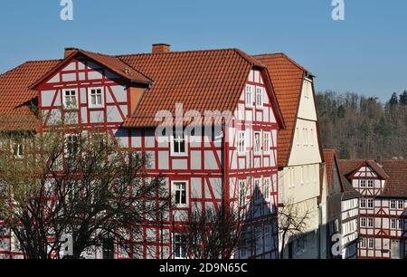 Europa, Deutschland, Hessen, Ederbergland, Naturpark Kellerwald-Edersee Stockfoto