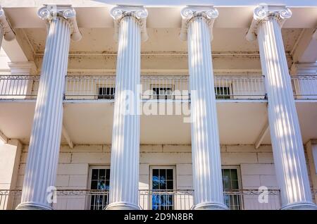 Barton Academy, die erste öffentliche Schule in Alabama, wird am 31. Oktober 2020 in Mobile, Alabama, abgebildet. Stockfoto