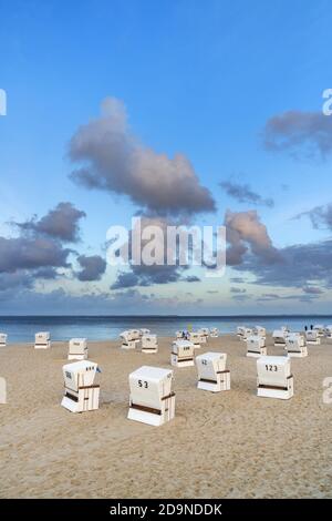 Strand von Hörnum, Insel Sylt, Nordfriesland, Schleswig-Holstein, Norddeutschland, Deutschland, Europa Stockfoto