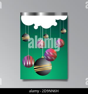 2021 glückliches neues Jahr Invation Luxus verführen, glänzend Glitch holograpic kreatives Design, Hipster junge Neon und Farbverlauf Farben, realistische Regenbogen Glanz Stock Vektor