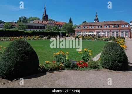 Schlossgarten mit Orangerie, Erbach, Odenwald, Hessen, Deutschland Stockfoto