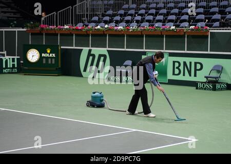 13. September 2013, Prag, Tschechische Republik: DAVIS CUP HALBFINALE, Tschechische Republik gegen Argenina, 13. - 15. September 2013, Prag, Tschechische Republik. / PSPA / Slavek Ruta *** Ortsüberschrift (Bildquelle: © Slavek Ruta/ZUMA Wire) Stockfoto