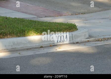 South Pasadena, Kalifornien, USA 4. November 2020 EIN allgemeiner Blick auf die Atmosphäre von Liar, Liar House Drehort an der 1004 Highland Avenue am 4. November 2020 in South Pasadena, Kalifornien, USA. Foto von Barry King/Alamy Stockfoto Stockfoto