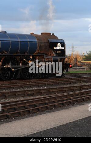 „Tornado“ auf dem Schuppen. Stockfoto