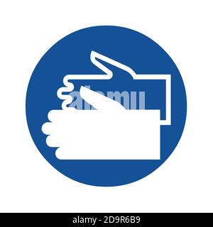 Schutzschild Handschutz Stockfoto