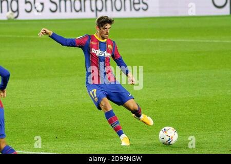 Barcelona, Spanien. November 2020. Spanisches Fußballspiel La Liga Barcelona gegen Betis im Camp Nou Stadion, Barcelona, 07. November 2020 Spieler: La Liga/Cordon Press Credit: CORDON PRESS/Alamy Live News Stockfoto