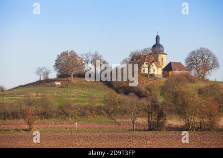 Dreifaltigkeitskirche in Eschenau, Deutschland Stockfoto